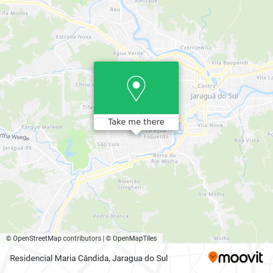 Residencial Maria Cândida map