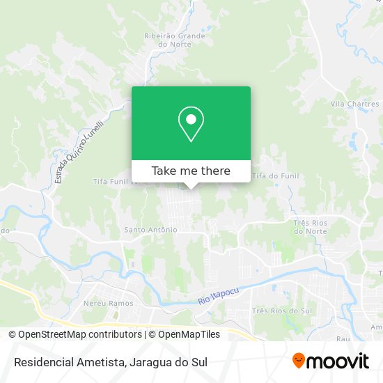 Residencial Ametista map