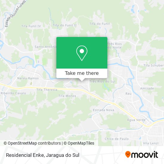 Residencial Enke map