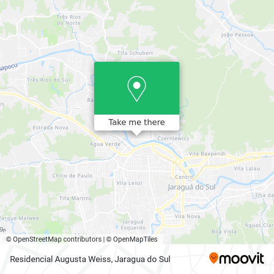 Residencial Augusta Weiss map