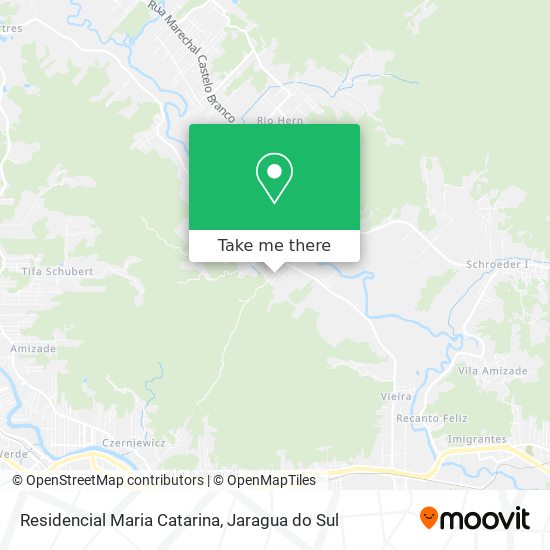 Mapa Residencial Maria Catarina