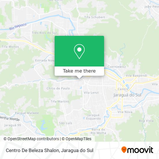 Centro De Beleza Shalon map