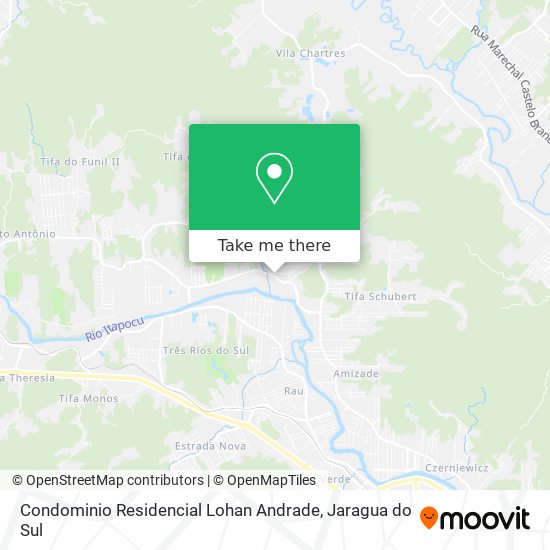 Mapa Condominio Residencial Lohan Andrade