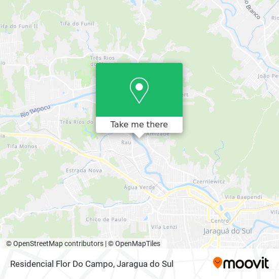 Residencial Flor Do Campo map