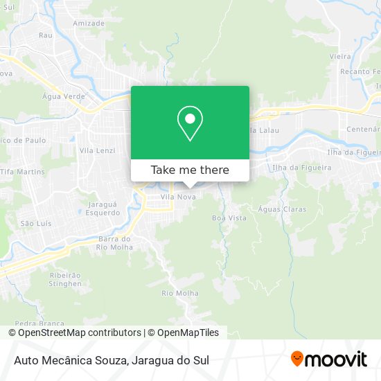 Mapa Auto Mecânica Souza