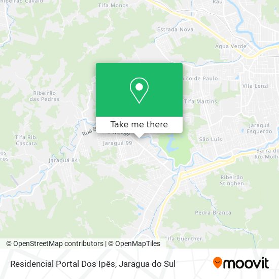 Mapa Residencial Portal Dos Ipês