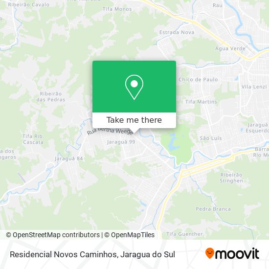 Residencial Novos Caminhos map