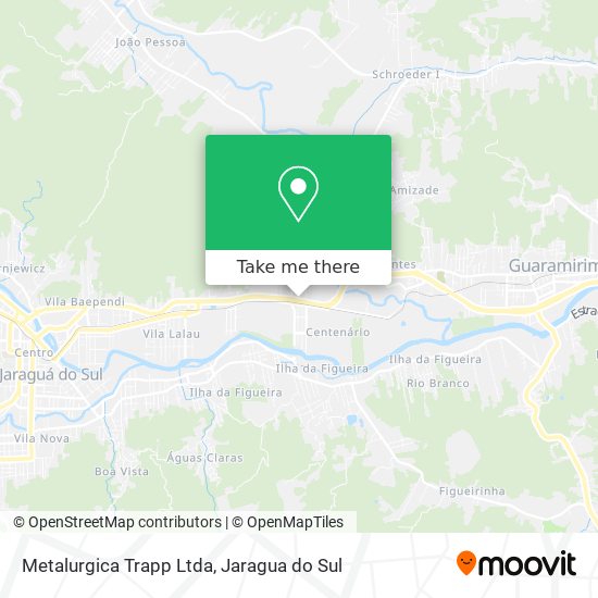 Mapa Metalurgica Trapp Ltda