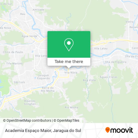 Academia Espaço Maior map