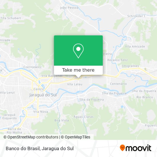 Banco do Brasil map