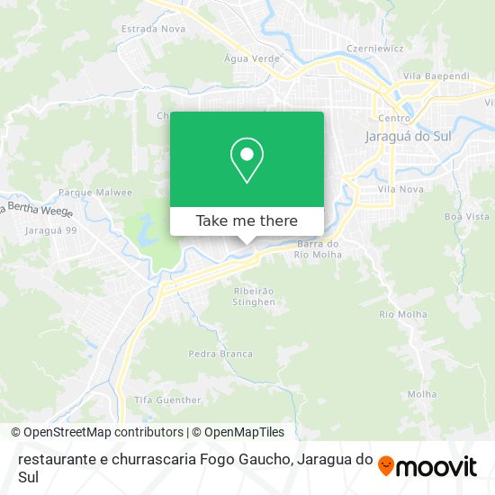 restaurante e churrascaria Fogo Gaucho map