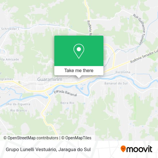 Grupo Lunelli Vestuário map
