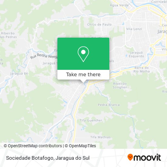 Sociedade Botafogo map