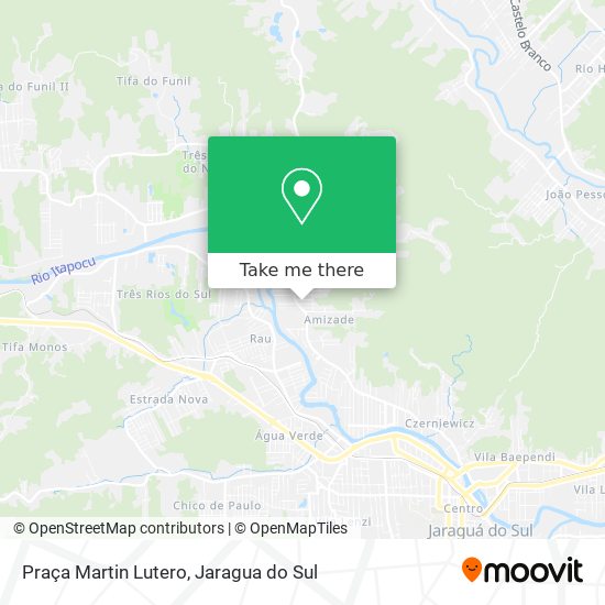 Praça Martin Lutero map