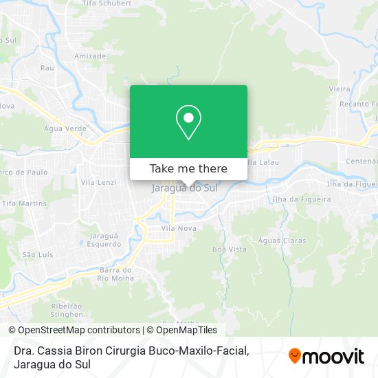 Dra. Cassia Biron Cirurgia Buco-Maxilo-Facial map