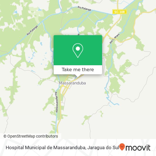 Hospital Municipal de Massaranduba map