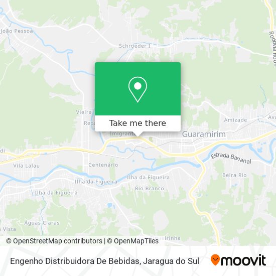 Mapa Engenho Distribuidora De Bebidas