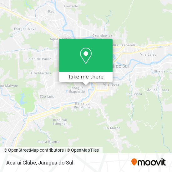 Acarai Clube map