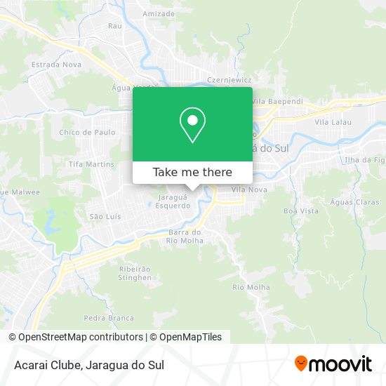 Mapa Acarai Clube