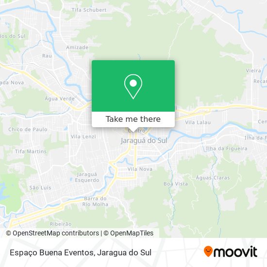 Mapa Espaço Buena Eventos