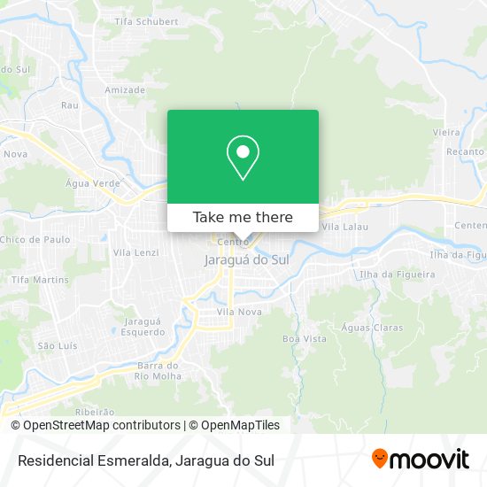 Residencial Esmeralda map