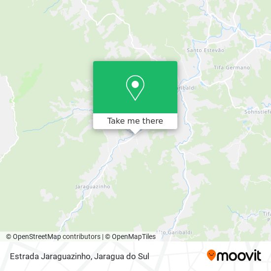 Mapa Estrada Jaraguazinho