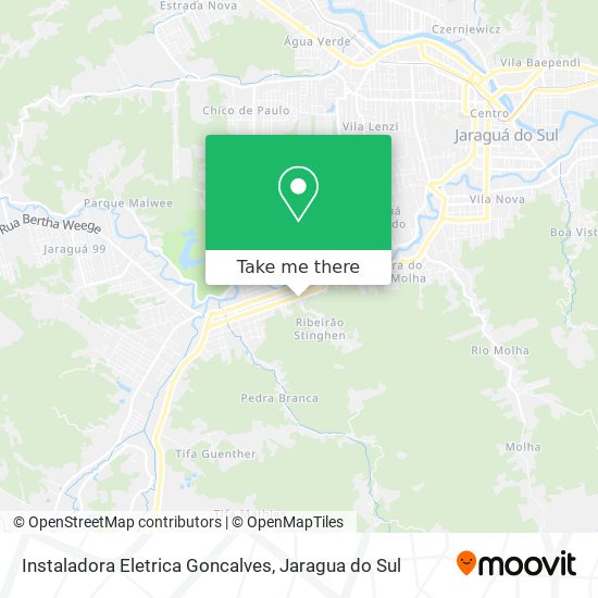 Mapa Instaladora Eletrica Goncalves