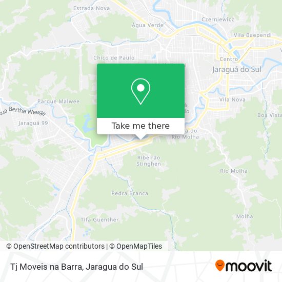 Tj Moveis na Barra map