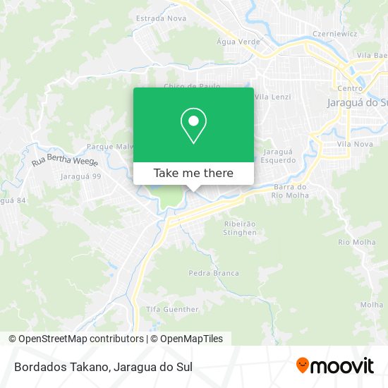 Bordados Takano map