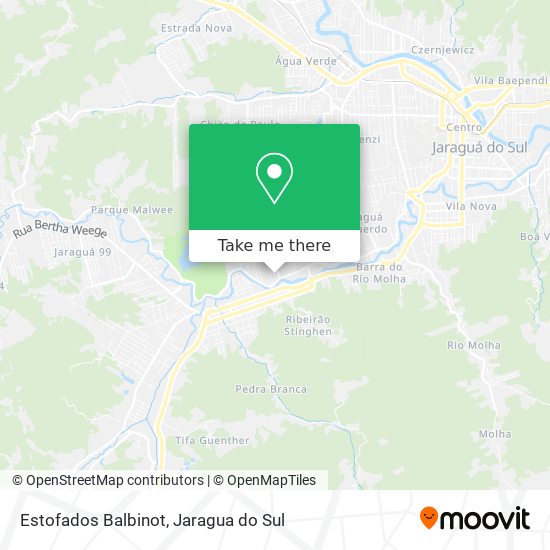 Estofados Balbinot map