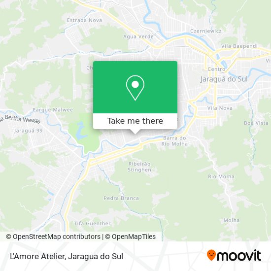 L'Amore Atelier map