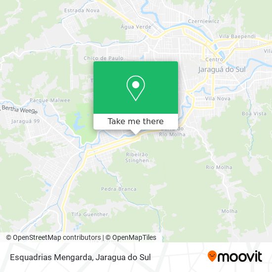 Esquadrias Mengarda map