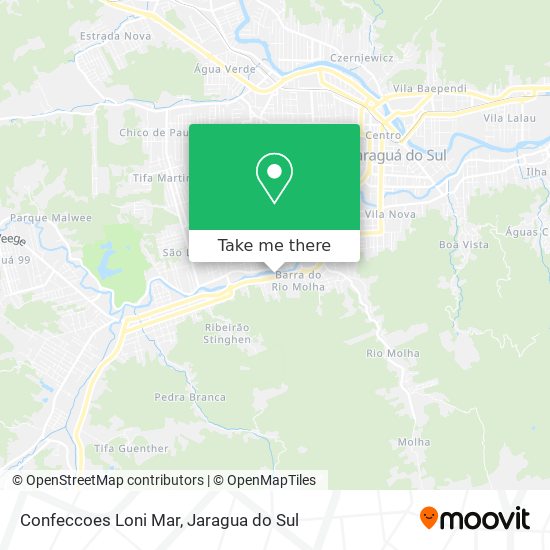 Confeccoes Loni Mar map