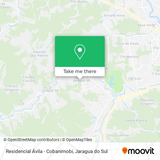 Residencial Ávila - Cobanimobi map