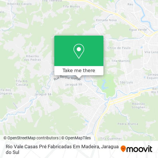 Rio Vale Casas Pré Fabricadas Em Madeira map