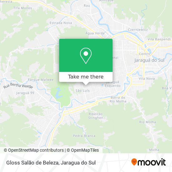 Gloss Salão de Beleza map