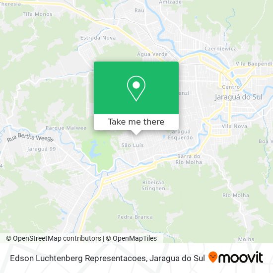 Mapa Edson Luchtenberg Representacoes