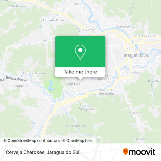 Mapa Cerveja Cherokee