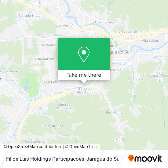 Mapa Filipe Luis Holdings Participacoes