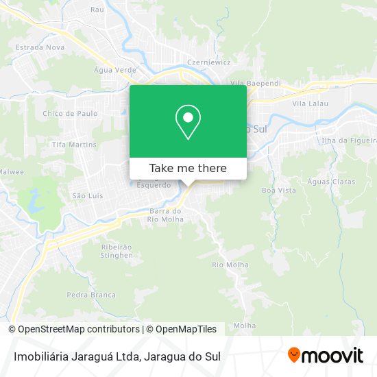 Imobiliária Jaraguá Ltda map