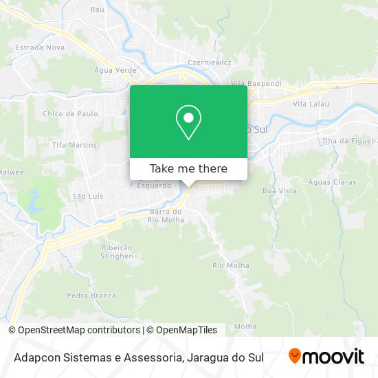 Mapa Adapcon Sistemas e Assessoria