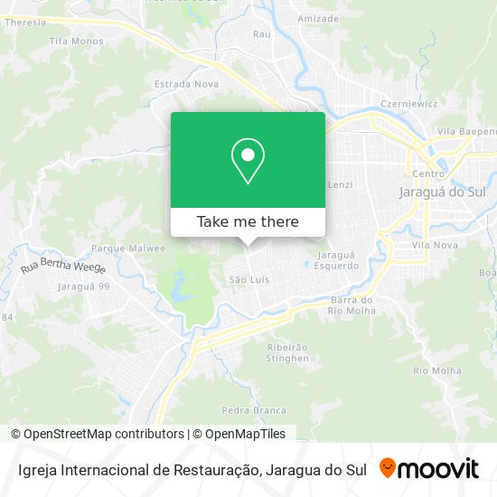 Igreja Internacional de Restauração map