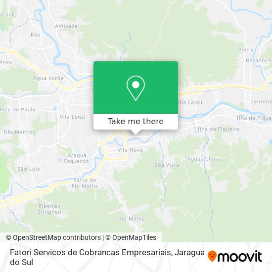 Fatori Servicos de Cobrancas Empresariais map