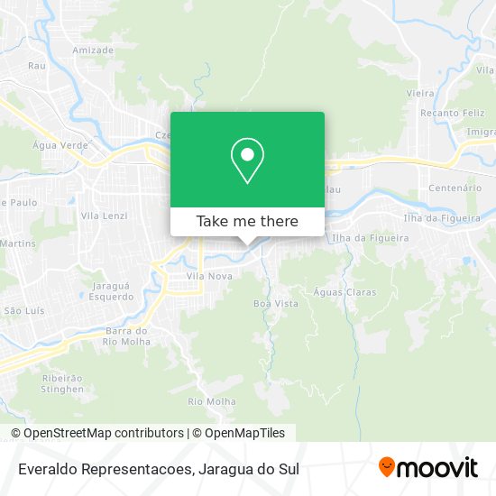 Everaldo Representacoes map