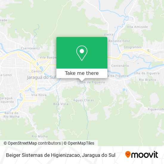 Mapa Beiger Sistemas de Higienizacao