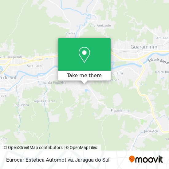 Mapa Eurocar Estetica Automotiva