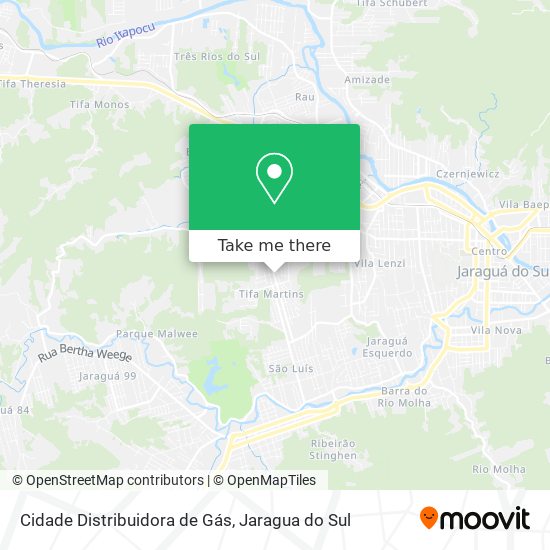 Cidade Distribuidora de Gás map