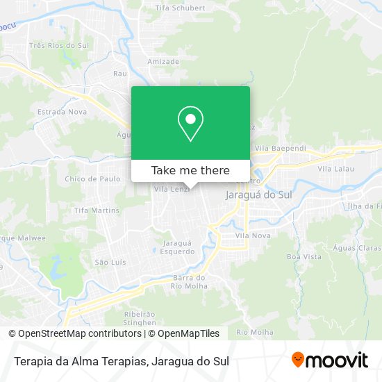 Terapia da Alma Terapias map