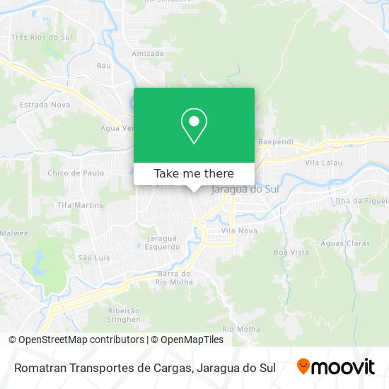 Romatran Transportes de Cargas map