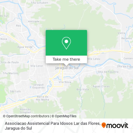 Associacao Assistencial Para Idosos Lar das Flores map